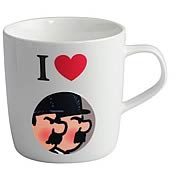 Adventures of Tintin I Love Thomson White Mug